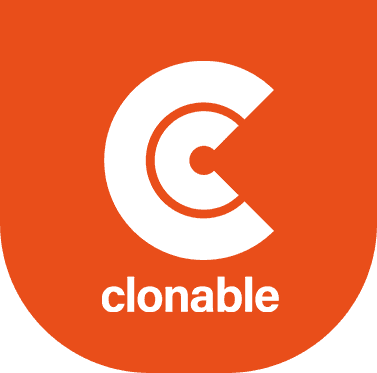 Clonable mobiliojo telefono logotipas